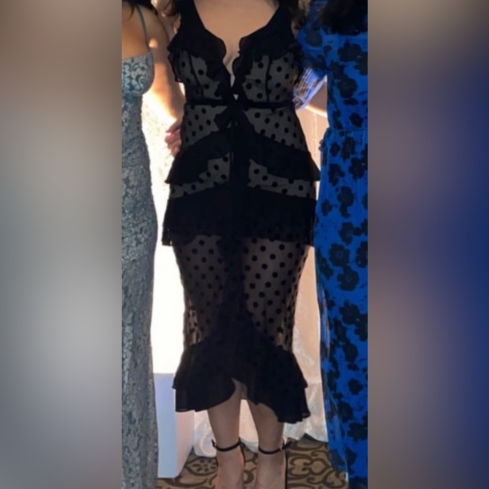 Elegant and sexy black dress